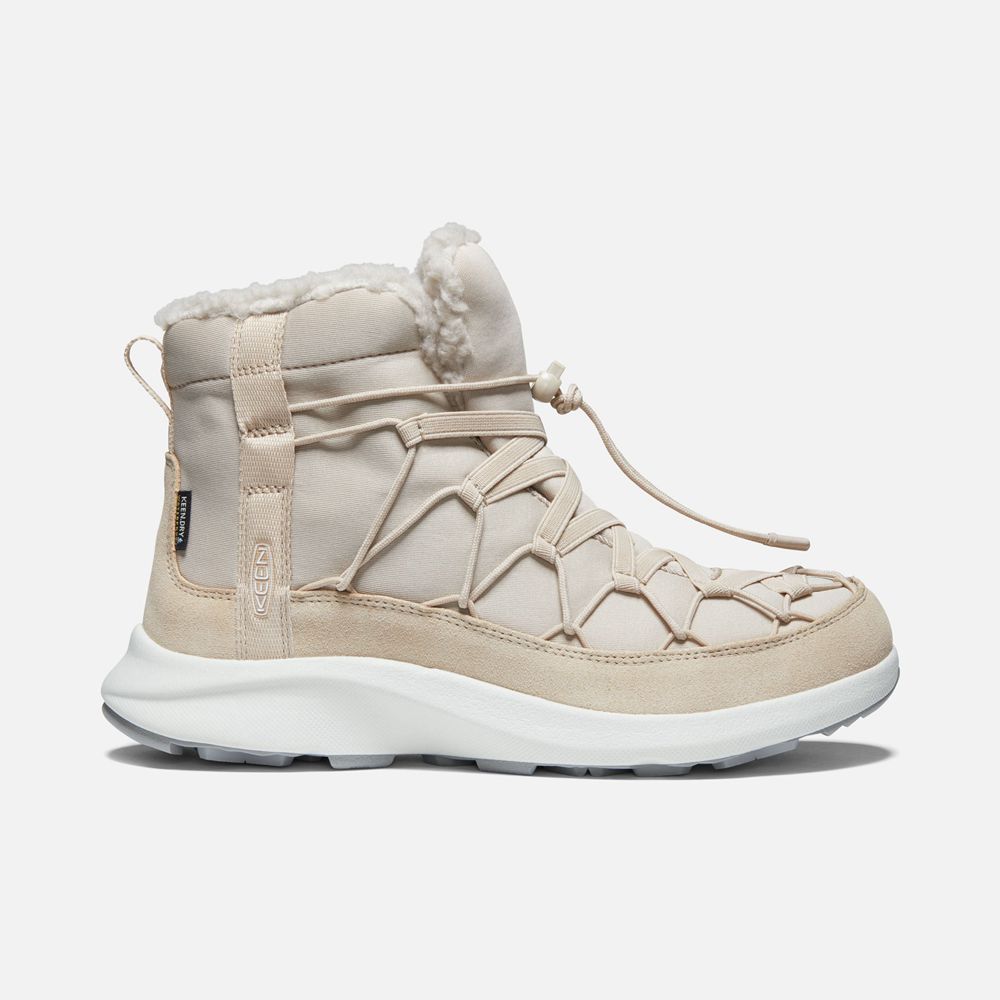 Keen Chukka Kängor Dam Beige - Uneek Snk Waterproof - 925736XKA